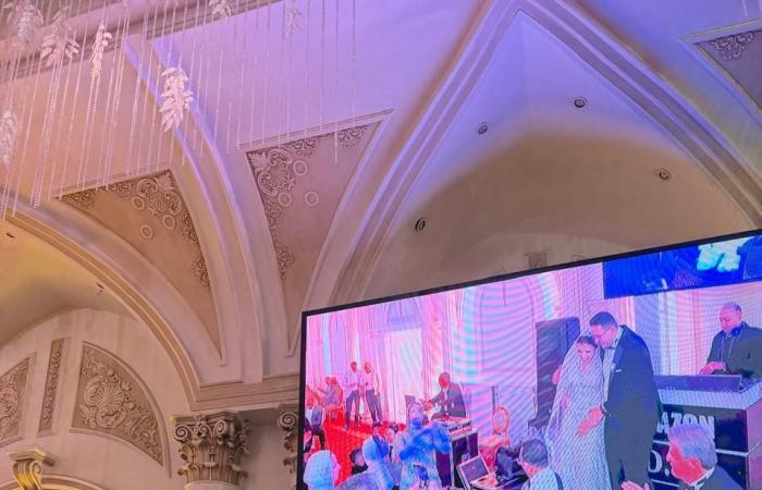 جيانا فاروق بطلة الكاراتيه تحتفل بزفافها.. صور