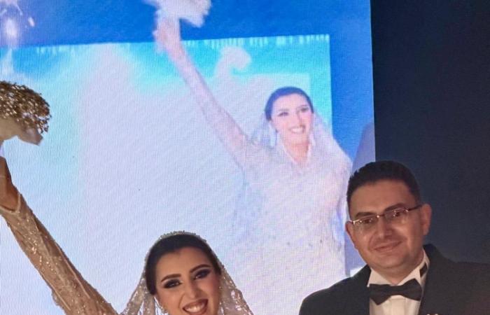 جيانا فاروق بطلة الكاراتيه تحتفل بزفافها.. صور