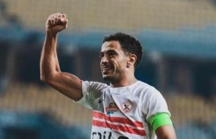 عمر جابر يشارك جزئيا فى مران الزمالك استعدادا للعودة للمباريات