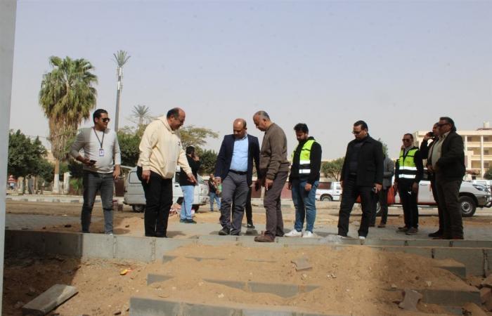 أول تحرك ميداني لرئيس جهاز الشروق وهيئة المجتمعات لمتابعة خطة رفع كفاءة الزراعة والنظافة