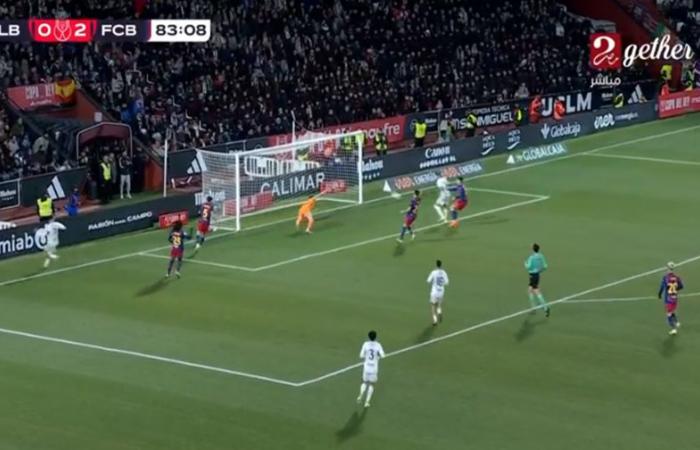 ألباسيتي ضد برشلونة.. ألباسيتي يسجل الهدف الأول في مرمى برشلونة بربع نهائي كأس ملك إسبانيا وإلغائه
