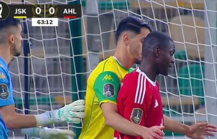 الاهلي.. ملخص اهداف ونتيجة مباراة الاهلي وشبيبة القبائل في دوري ابطال افريقيا بعد مرور 60 دقيقة