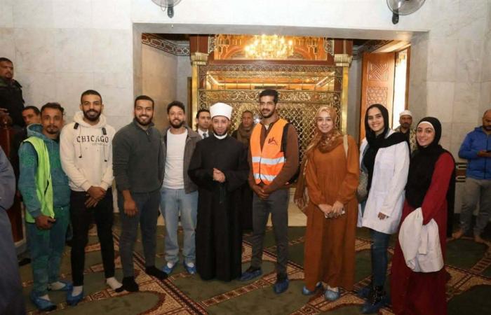 افتتاح مسجد ومقام السيدة عائشة بعد تطويره