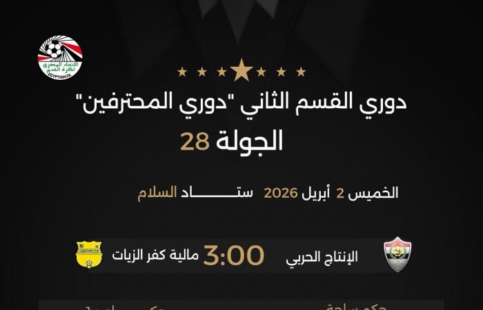 الجبلاية تستعين بحكام الممتاز لإدارة مباريات دورى المحترفين بعد شكوى الأندية