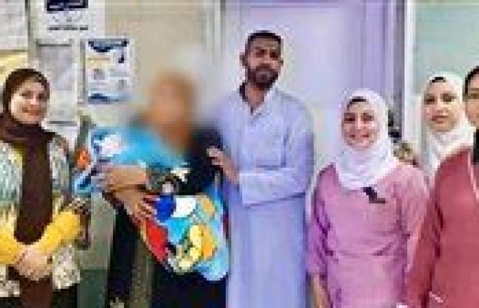 بعد توقف قلبه .. معجزة طبية تعيد الرضيع"آدم" في المنيا من حافة الخطر