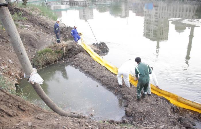 محافظ القليوبية يتابع احتواء تسريب سولار بترعة الإسماعيلية