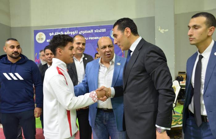 وزير الشباب والرياضة يدعم أبطال الووشو كونغ فو بعد إنجاز بطولة العالم