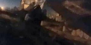 انقلاب جرار صيانة بمحطة التوفيقية بالبحيرة إثر اصطدامه بقطار بضائع