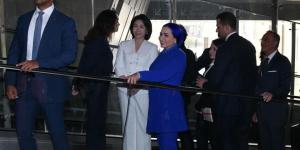 تفاصيل زيارة قرينة السيسي بصحبة حرم رئيس كوريا المتحف المصري الكبير.. صور