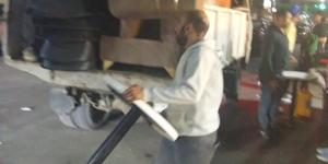 ضبط إشغالات متنوعة بحي العجوزة بالجيزة