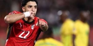 مرموش يسجل هدف التعادل لمنتخب مصر أمام زيمبابوى فى الدقيقة 63.. صور