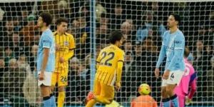 تعثر جديد لـ مانشستر سيتي.. برايتون يفرض التعادل فى الدوري الإنجليزي