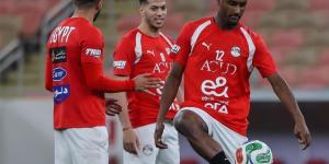 منتخب مصر يختتم تدريباته لمواجهة السعودية غدا.. صور