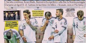 صحف إيطاليا بعد فشل التأهل إلى كأس العالم 2026: كارثة تاريخية (صور)
