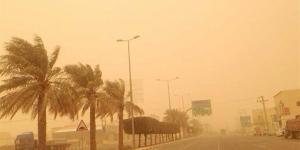 "الأرصاد" تكشف خريطة المدن التي تتعرض لعاصفة رملية اليوم