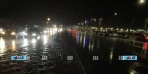 أمطار متوسطة تضرب السويس قبيل منتصف الليل