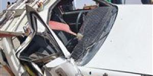 إصابة 10 عمال في حادث انقلاب سيارة ربع نقل على طريق القاهرة - الإسماعيلية