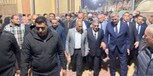 وزير البترول يتقدم مراسم عزاء شهيد بتروجت في مسقط رأسه بالدقهلية
