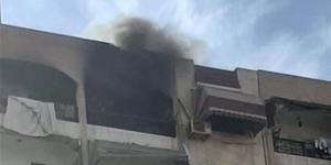 النيابة تعاين حريق ورشة سيارات بحدائق القبة وتنتدب المعمل الجنائي