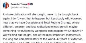 بعد رسالته النارية الأخيرة بخصوص محو الحضارة.. حرب إيران تكشف تناقضات ترامب