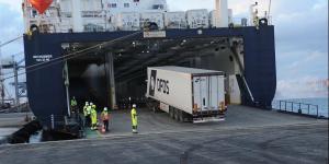 النقل تربط أوروبا بمصر ودول الخليج عبر خط “الرورو” بميناء دمياط