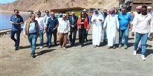 التنمية: وضع مخطط متكامل لتطوير الخدمات بمنطقة "البلو هول" بمحمية "أبو جالوم" بمدينة دهب