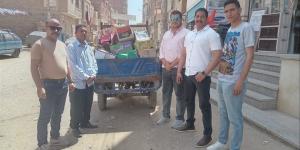 ضبط 2600 قطعة منتجات مجهولة المصدر في الفيوم