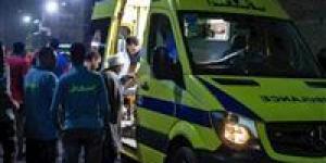 إصابة 10 أشخاص في حادث تروسيكل بطريق الفيوم بني سويف الزراعي