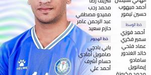 أحمد عبد العزيز يعلن قائمة سموحة لمواجهة المصرى فى الدورى