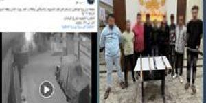 ضبط 8 أشخاص اعتدوا على بائع لترهيبه بسبب خلافات الجيرة بالإسكندرية