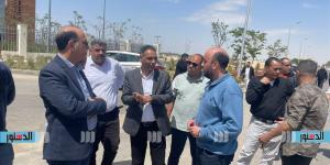نائب رئيس هيئة المجتمعات العمرانية يتفقد مشروعات الإسكان بمدينة برج العرب الجديدة