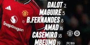 مان يونايتد ضد برينتفورد.. كاسيميرو وسيسكو يتقدمان للشياطين الحمر بالشوط الأول