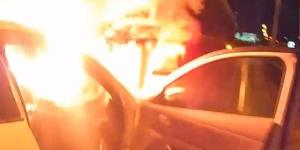 دون إصابات.. السيطرة على حريق بميكروباص أسفل كوبري العوايد بالإسكندرية