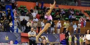 فيروز أحمد حسن تحصد ذهبية وكأس بطولة الجمهورية للجمباز تحت السابعة