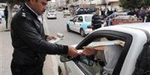 ضبط 100 ألف مخالفة مرورية و27 سائقا متعاطيا للمخدرات في 24 ساعة