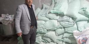 إحباط محاولة تهريب 148 شيكارة دقيق بلدي مدعم داخل مخزن بكفر الزيات