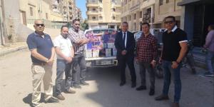 ضبط تجميع 1340 كيس مكرونة لدى تاجر تمويني قبل بيعها بالسوق السوداء بالفيوم