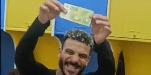 هدف = 100 يورو.. شاهد تسديدة شكري نجيب لاعب المقاولون فى شباك الجونة
