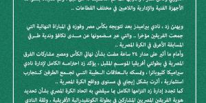 زد بيتمسك بحقه فى اللعب بالكونفيدرالية الأفريقية الموسم القادم