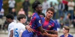 جماهير برشلونة تطالب بتصعيد حمزة عبد الكريم للفريق الأول