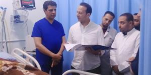 للاطمئنان على الخدمات الطبية.. وكيل صحة البحيرة يتفقد الأقسام الحرجة بمستشفى حوش عيسى المركزي