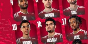 هاري كين يقود تشكيل البايرن ضد شتوتجارت في نهائي كأس ألمانيا