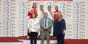 مصر ترفع رصيدها لـ13 ميدالية بعد ختام منافسات الفردي ببطولة أفريقيا للسلاح
