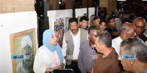 ضم "المريخي" و"عفاف صلاح".. ثقافة أسوان في شارع الفن بريشة الكبار (خاص)