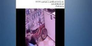 خلاف على استرجاع بضاعة.. ضبط المتهم بالاعتداء على صاحب محل وإحداث تلفيات بالوراق