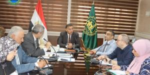 محافظ القليوبية يعقد اجتماعا موسعا لمتابعة امتحانات الثانوية العامة وتطوير جزيرة الشعير