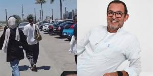 وصول أسرة الفنان محمد مرزبان لتشييع جثمانه من مسجد حسن الشربتلي عصر اليوم