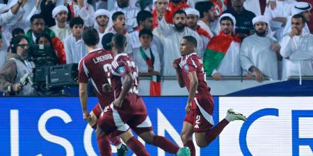 منتخب
      قطر
      يتأهل
      لنهائيات
      كأس
      العالم
      2026
      للمرة
      الثانية
      تاريخياً
      بالفوز
      على
      الإمارات