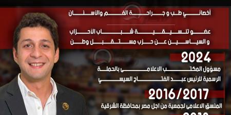 كادر
      شاب
      واعد..
      القائمة
      الوطنية
      بالشرقية
      تراهن
      على
      «أحمد
      علاء»
      في
      سباق
      النواب