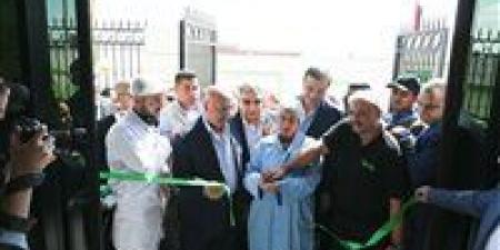 وزير
      الصناعة
      يفتتح
      مصنعاً
      لتصدير
      الحاصلات
      الزراعية..
      و3
      خطوط
      إنتاج
      دوائية
      بالمنطقة
      الصناعية
      بجمصة
